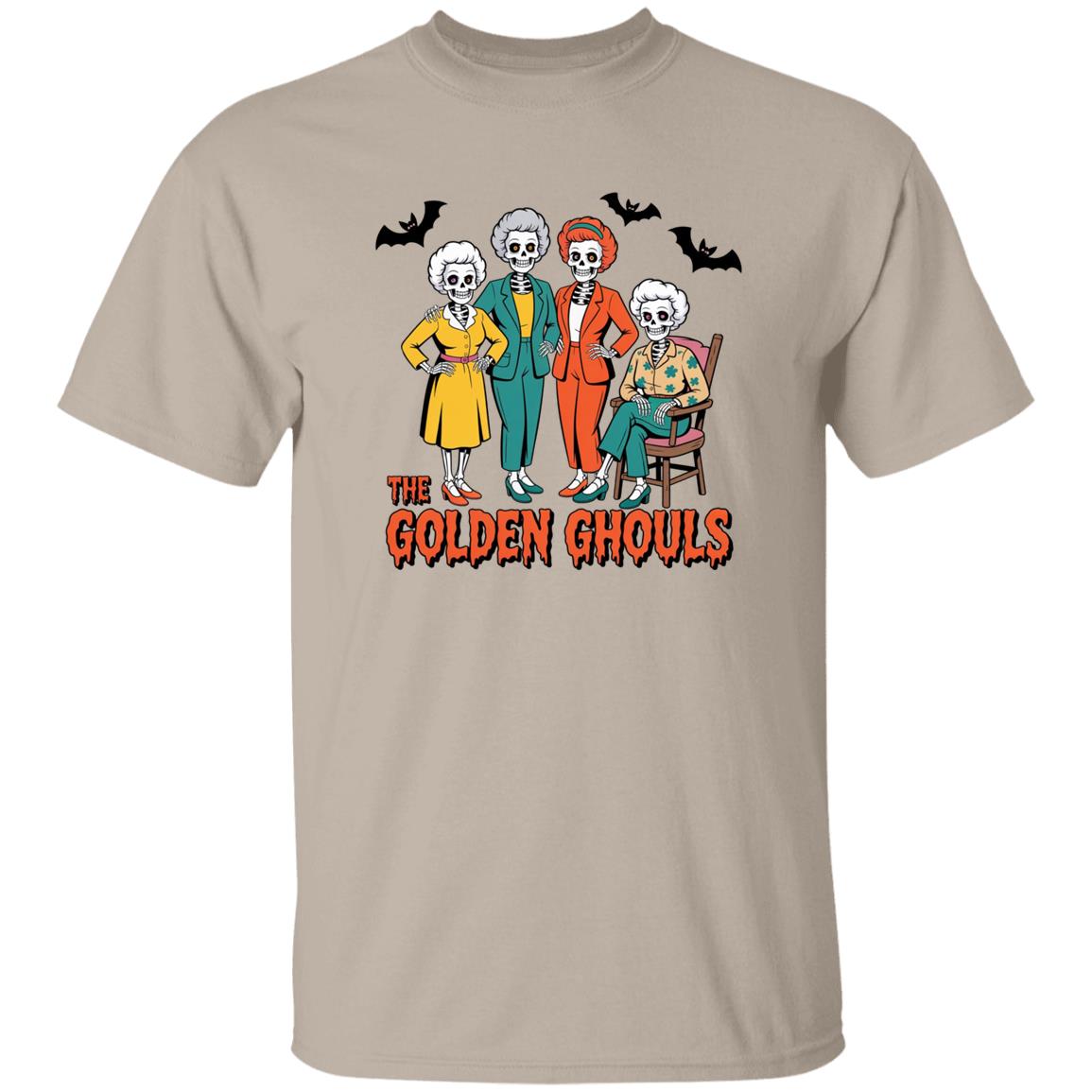 The Golden Ghouls Shirt Funny Halloween Parody Tee for Golden Girls Fans