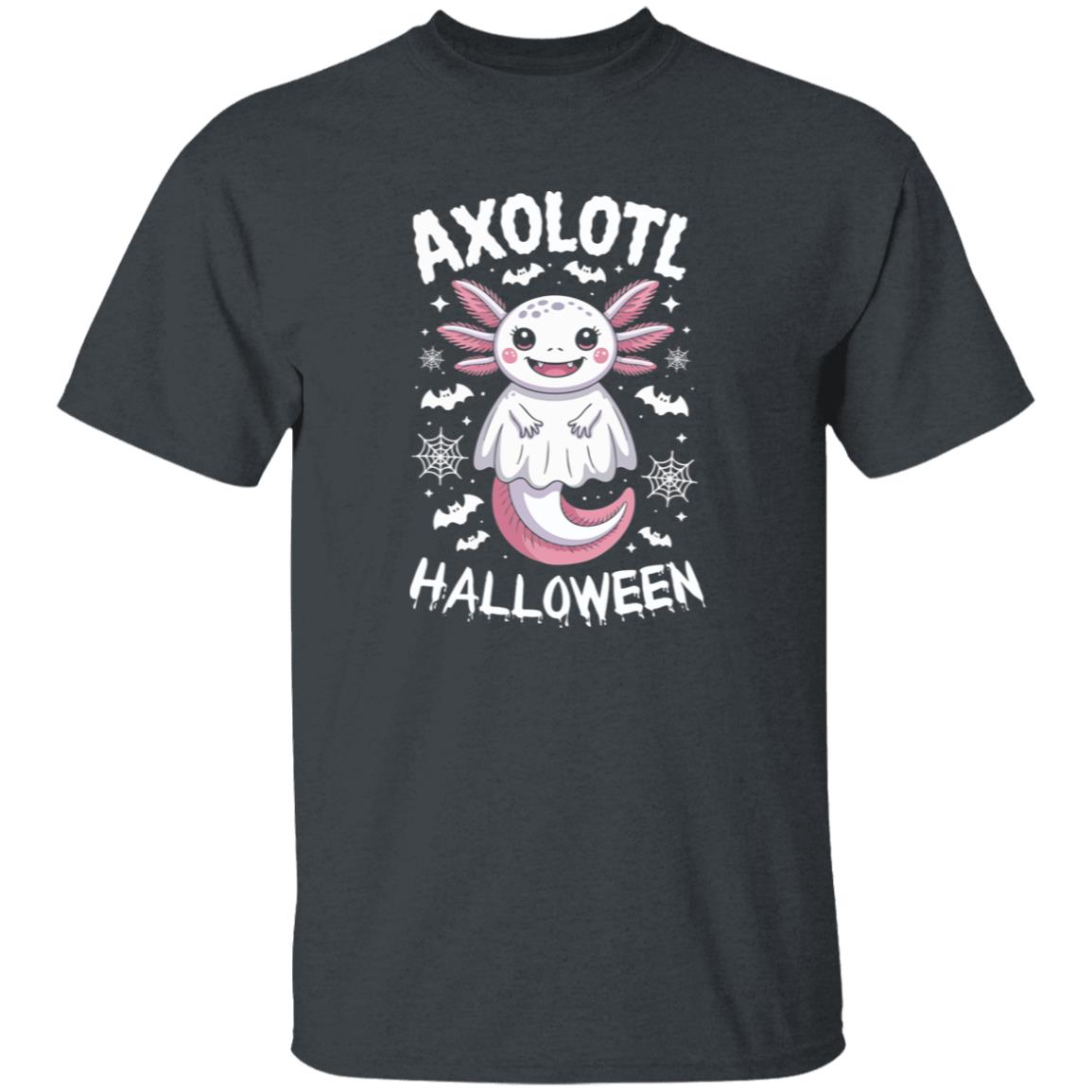 Axolotl Halloween Shirt Cute Spooky Fall Tee Shirt