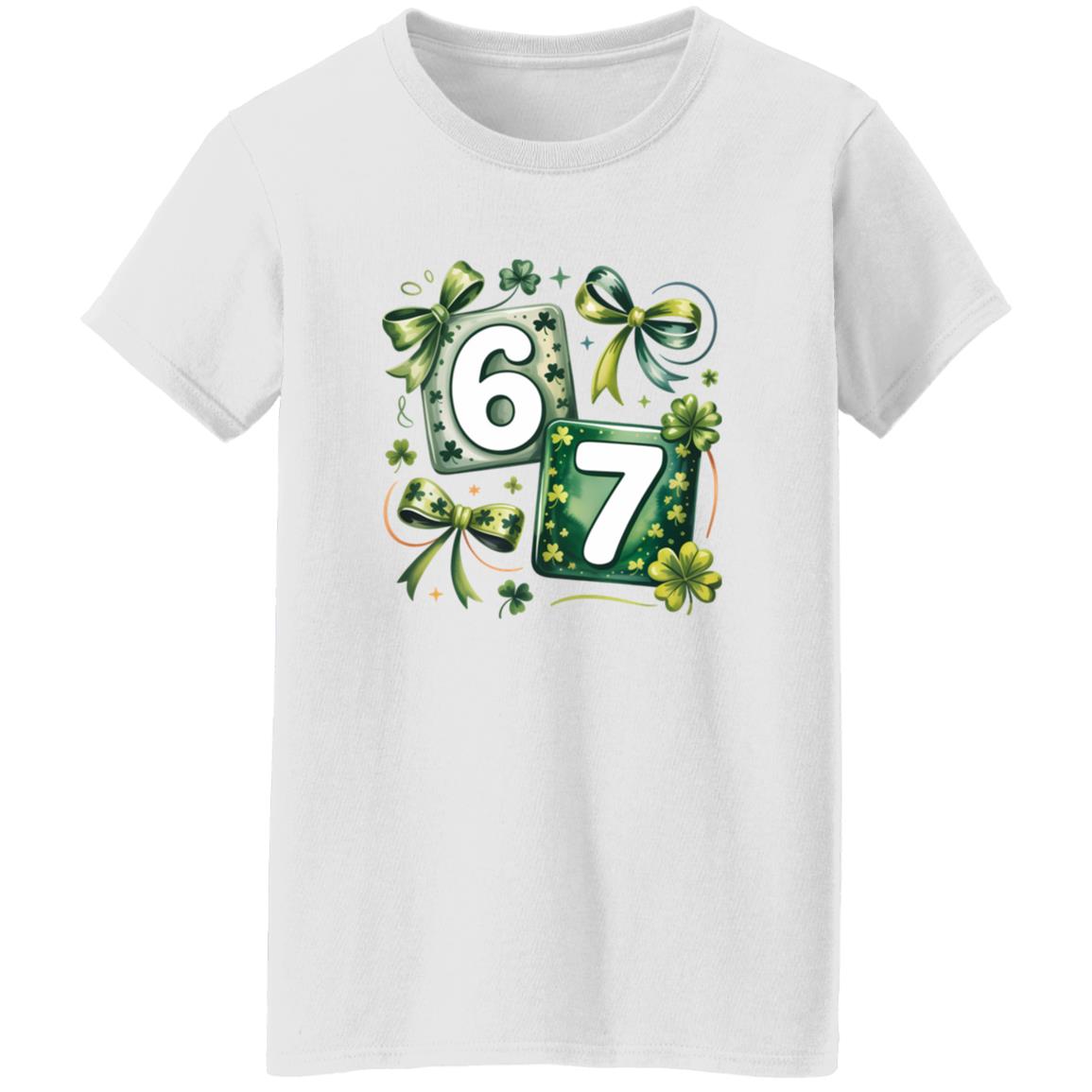 St Patricks Day Shamrock 67 Lucky Clover Shirt St Patricks Day Shamrock 67 Womens T-Shirt