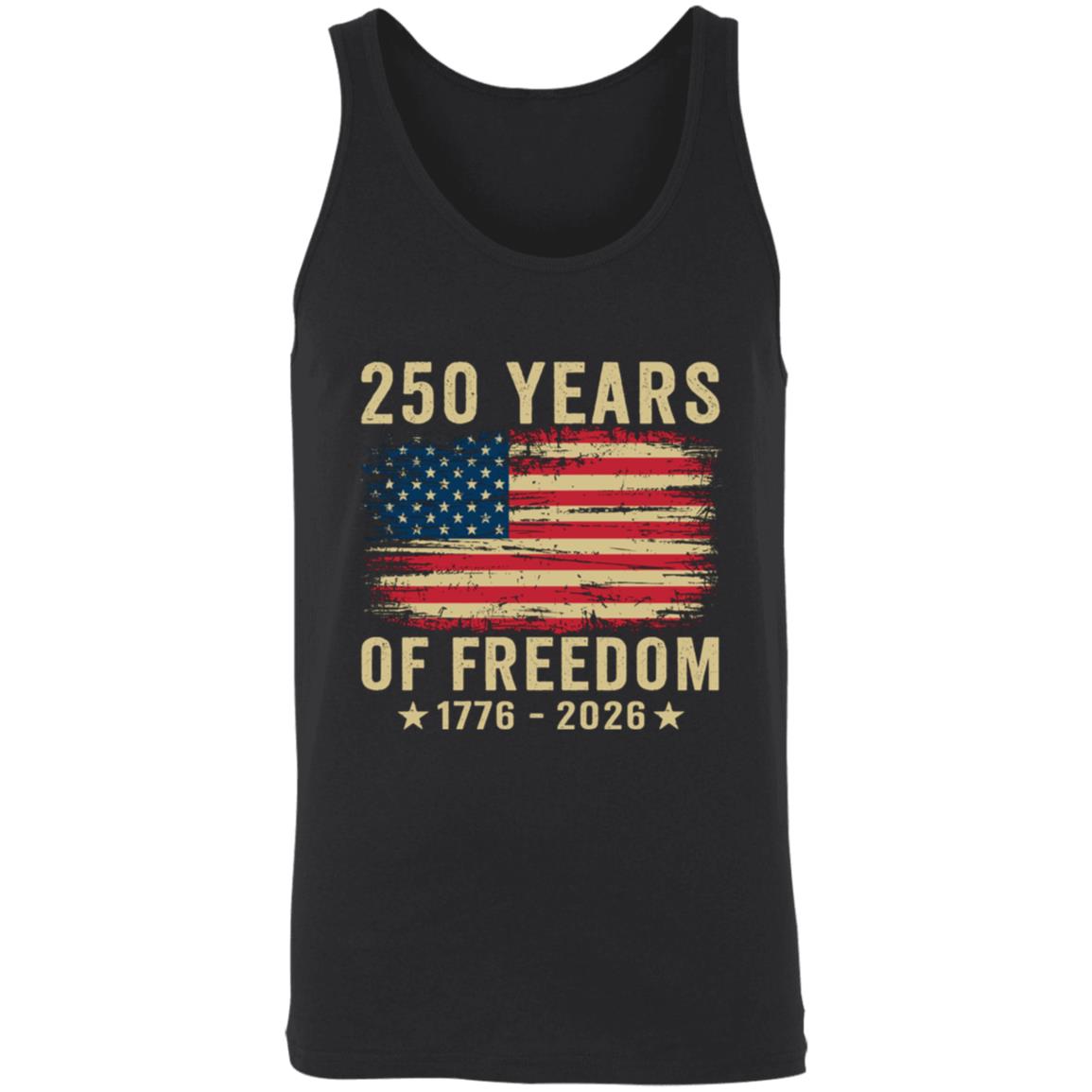 250 Years of Freedom T-Shirt – Vintage Patriotic American Anniversary Shirt 250 Years of Freedom tank top vintage patriotic American anniversary summer shirt